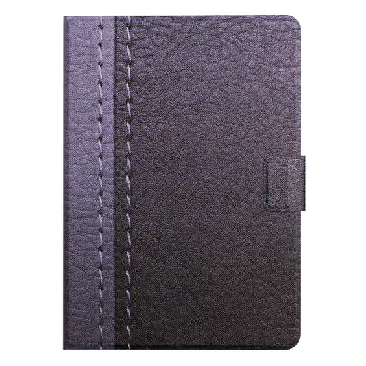For Samsung Galaxy Tab A 10.1 2019 T510 Stitching Solid Color Smart Leather Tablet Case(Grey) by buy2fix