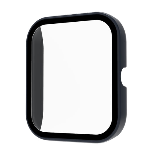 For Xiaomi Haylou Smart Watch 2 LS02 PC+ Toughened Film Fully Enclosed Protective Watch Case(Ink Blue) by buy2fix
