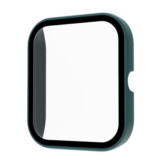 For Xiaomi Haylou Smart Watch 2 LS02 PC+ Toughened Film Fully Enclosed Protective Watch Case(Green) by buy2fix