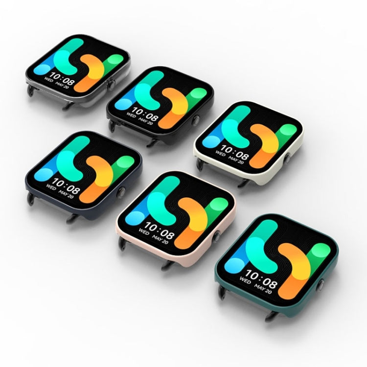 For Xiaomi Haylou Smart Watch 2 LS02 PC+ Toughened Film Fully Enclosed Protective Watch Case(Green) by buy2fix