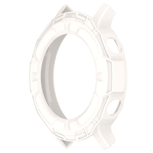 For Realme watch S RMA207 Armor Hollow TPU Watch Case(Lvory White) by buy2fix