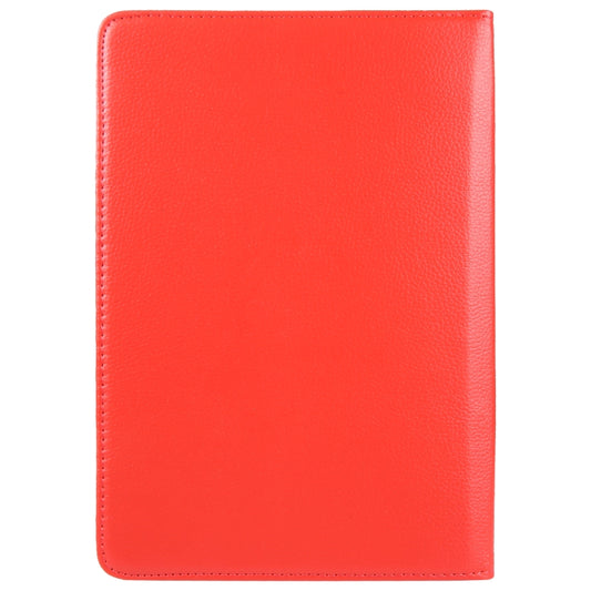 For 8 inch Tablet 360 Degree Rotation Litchi Texture Flip Leather Tablet Case(Red) - 8 inch by buy2fix | Online Shopping UK | buy2fix