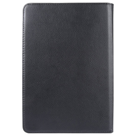 For 8 inch Tablet 360 Degree Rotation Litchi Texture Flip Leather Tablet Case(Black) - 8 inch by buy2fix | Online Shopping UK | buy2fix