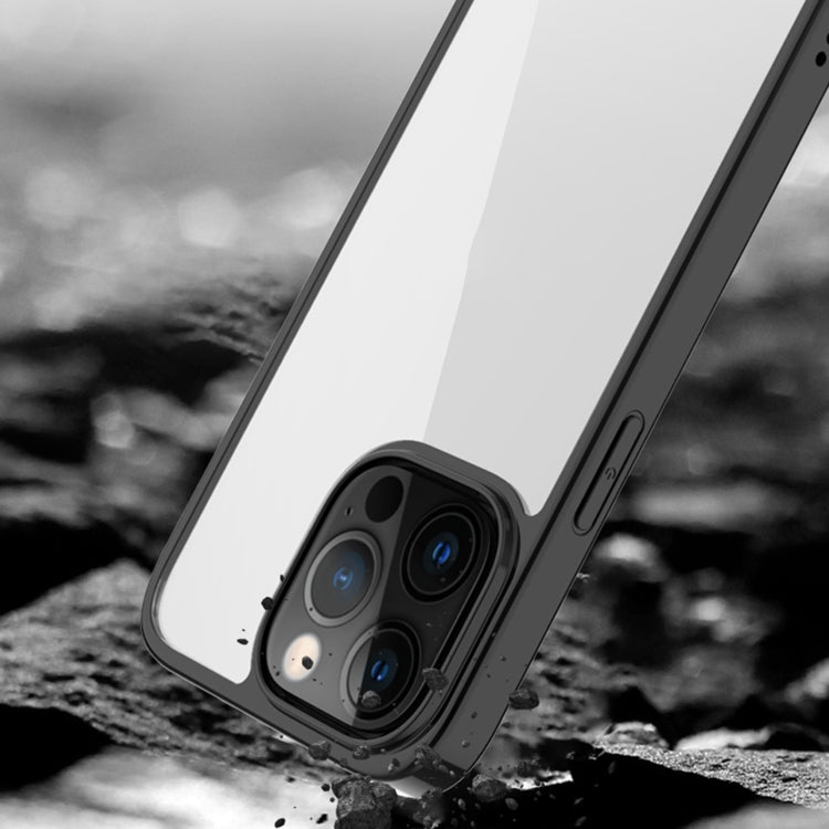 For iPhone 14 Pro Max Mutural Jiantou Series Electroplating Phone Case (Black) - iPhone 14 Pro Max Cases by Mutural | Online Shopping UK | buy2fix