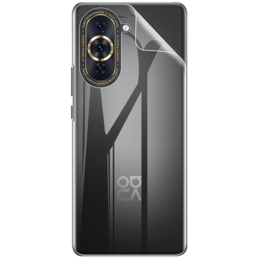 For Huawei nova 10 Pro 4G 2 PCS IMAK 0.15mm Curved Full Screen Protector Hydrogel Film Back Protector by imak