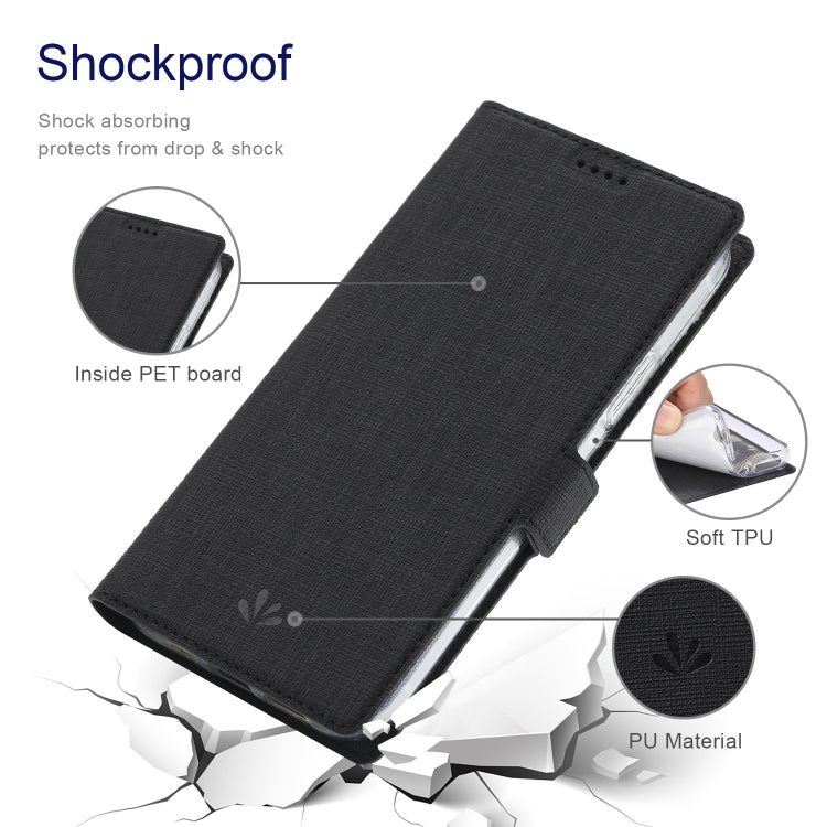 For iPhone 14 Plus ViLi K Series Dual-side Buckle Magsafe Leather Phone Case(Black) by ViLi