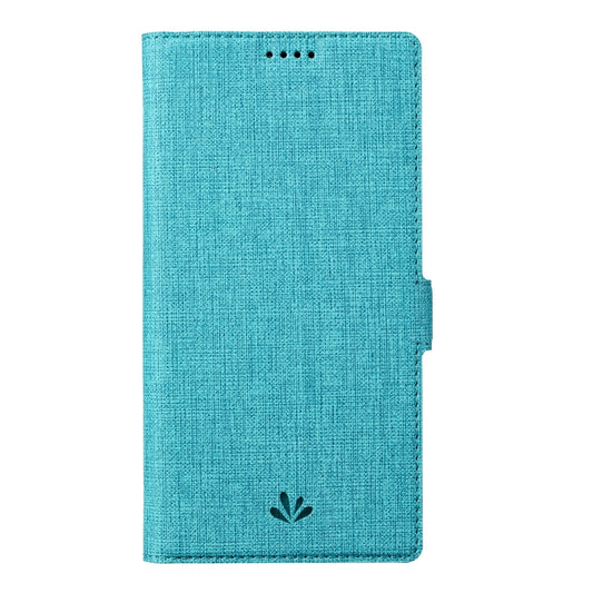 For iPhone 14 Pro Max ViLi K Series Dual-side Buckle Magsafe Leather Phone Case(Blue) by ViLi