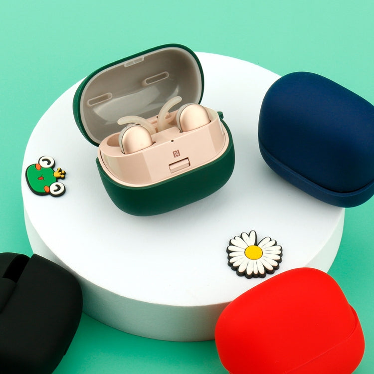 ZJ-0069 Silicone Bluetooth Earphone Protective Case For Sony WF-SP900(Midnight Blue) by buy2fix