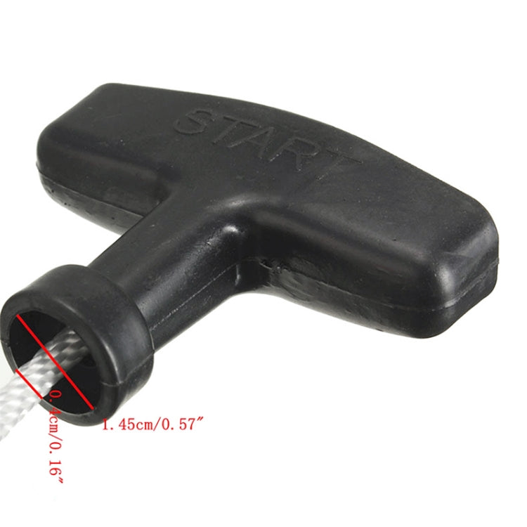 Lawn Mower Chainsaw Trimmer Universal Recoil Pull Start Handle with Rope Cord, Rope Length:5m by buy2fix