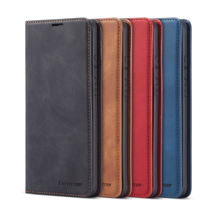 For Huawei P40 Pro / P40 Forwenw Dream Series Oil Edge Strong Magnetism Horizontal Flip Leather Case with Holder & Card Slots & Wallet & Photo Frame(Black) - Huawei Cases by Forwenw | Online Shopping UK | buy2fix