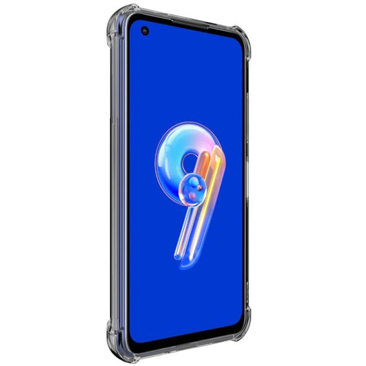 For Asus Zenfone 9 5G IMAK All-inclusive Shockproof Airbag TPU Case (Transparent Black) by imak