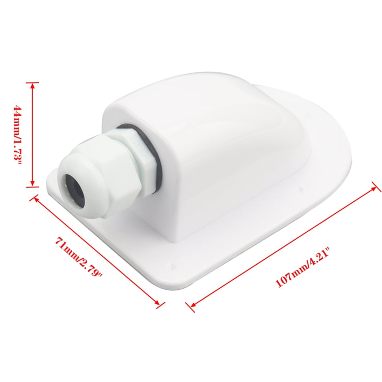 A6097 RV Sealed Waterproof Solar Single Cable Entry Gland Box by buy2fix