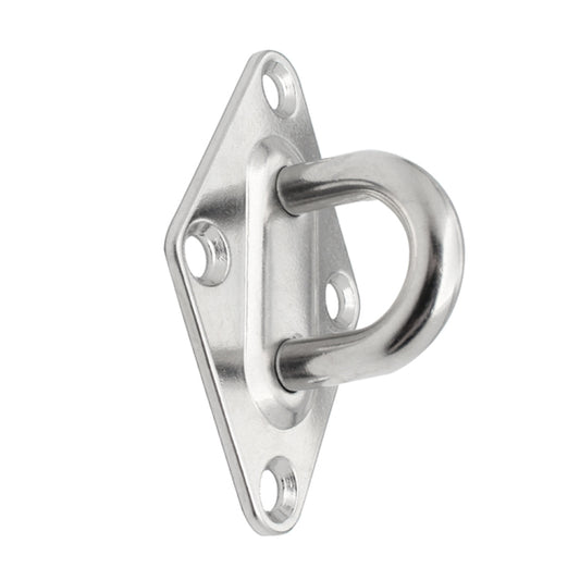 2 PCS 10mm 304 Stainless Steel Ship Diamond Door Hinges Buckle by buy2fix