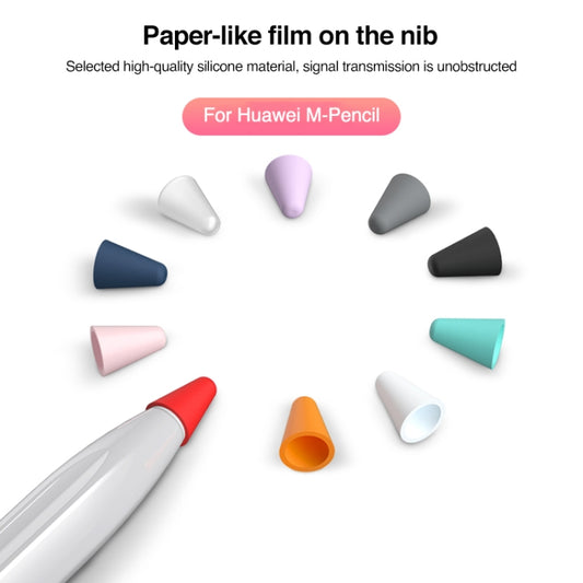 10 in 1 / Set Silicone Nib Cap For Huawei Pencil(Mint Green) by buy2fix