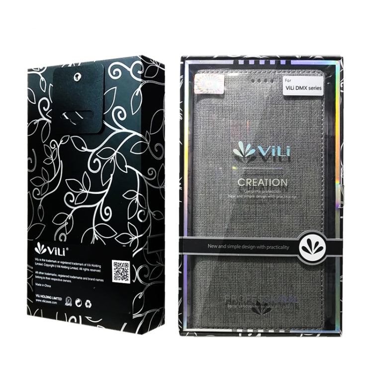 For Motorola Moto G8 Power ViLi Shockproof TPU + PU Horizontal Flip Protective Case with Card Slot & Holder(Black) - Motorola Cases by ViLi | Online Shopping UK | buy2fix