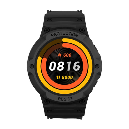 For Xiaomi Watch Color Sport Armor Unibody TPU Watch Band Case(Black) by buy2fix