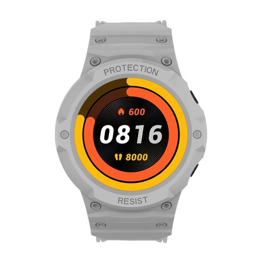 For Xiaomi Watch Color Sport Armor Unibody TPU Watch Band Case(Grey) by buy2fix