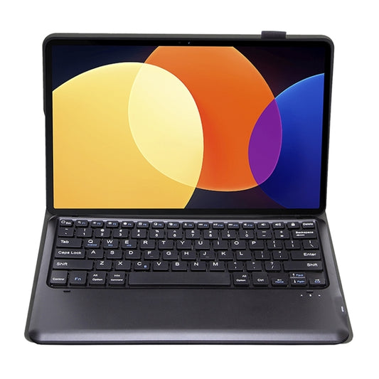 A0N4 Detachable Sheep Pattern TPU Bluetooth Keyboard Tablet Leather Case For Xiaomi Pad 5 Pro 12.4(Black) by buy2fix