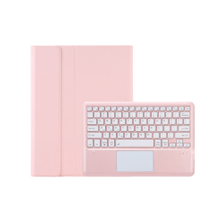 A0N4-A Detachable Sheep Pattern TPU Bluetooth Keyboard Tablet Leather Case with Touchpad For Xiaomi Pad 5 Pro 12.4(Pink) by buy2fix