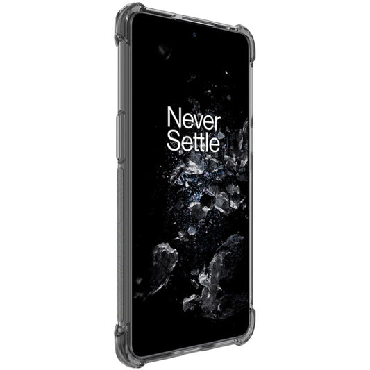 For OnePlus 10T 5G / Ace Pro 5G imak All-inclusive Shockproof Airbag TPU Phone Case (Transparent Black) by imak