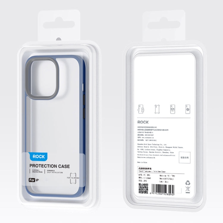 For iPhone 14 Plus ROCK Guard Transparent Phone Case (Black) - iPhone 14 Plus Cases by ROCK | Online Shopping UK | buy2fix