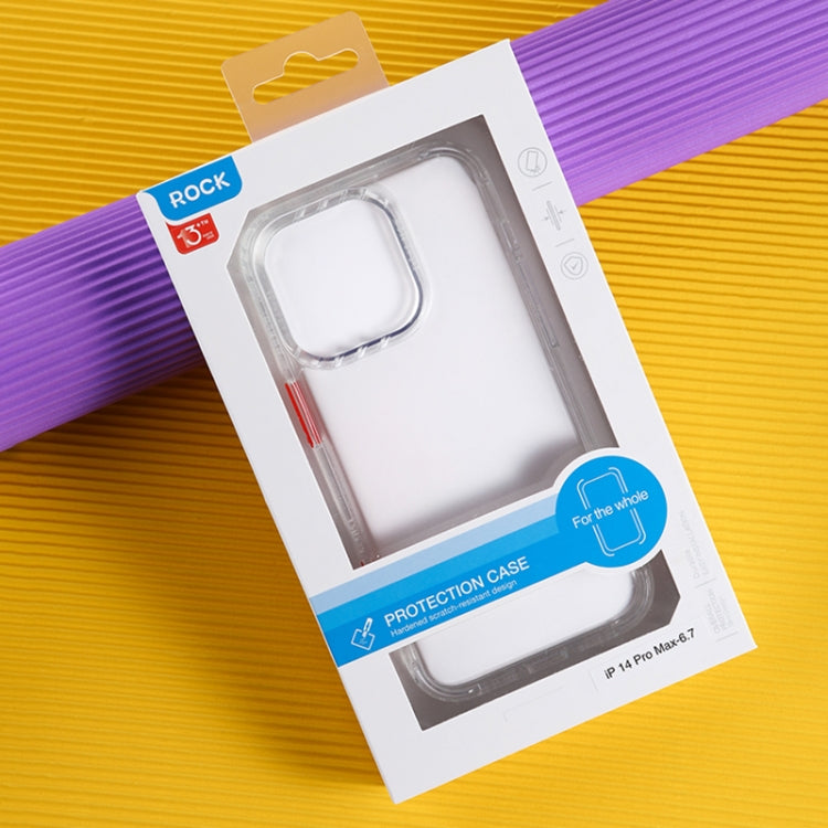 For iPhone 14 ROCK Air InShare Phone Case (Transparent) - iPhone 14 Cases by ROCK | Online Shopping UK | buy2fix