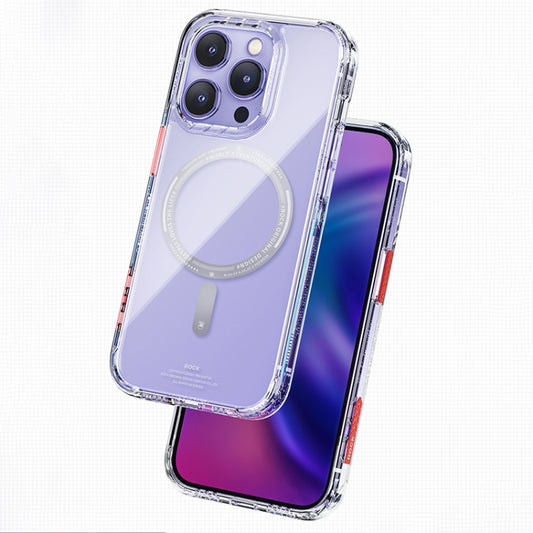 For iPhone 14 Plus ROCK Air InShare MagSafe Phone Case (Transparent) by ROCK