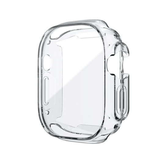 All-inclusive Transparent TPU Protective Case For Apple Watch Ultra 1 / 2 / 3 49mm by buy2fix