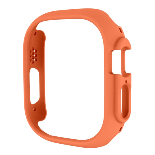 Half-inclusive PC Protective Case For Apple Watch Ultra 1 / 2 / 3 49mm(Orange) by buy2fix