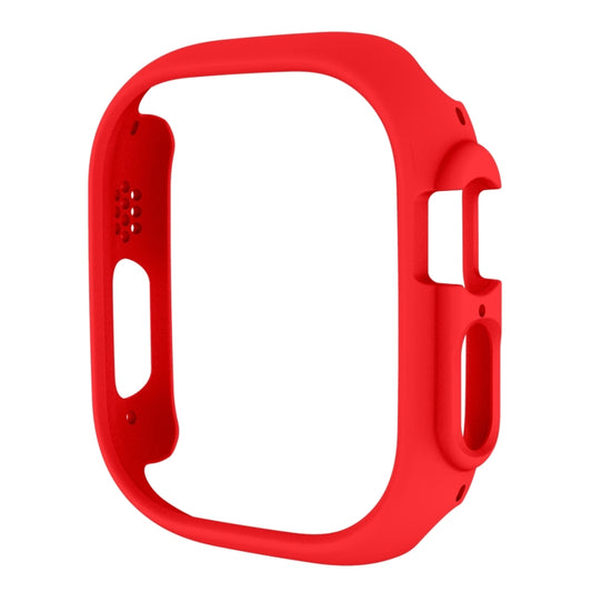 Half-inclusive PC Protective Case For Apple Watch Ultra 1 / 2 / 3 49mm(Red) by buy2fix