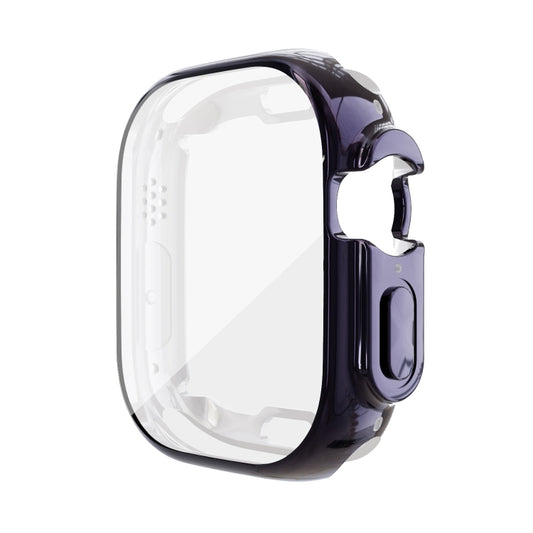 All-inclusive Plating TPU Protective Case For Apple Watch Ultra 1 / 2 / 3 49mm(Gun) by buy2fix