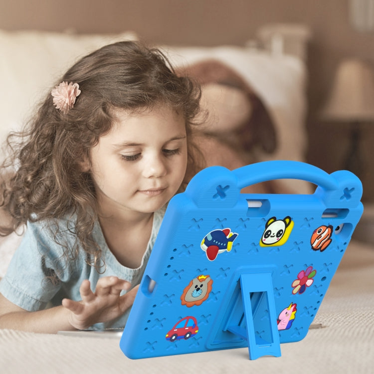 Handle Kickstand Children EVA Shockproof Tablet Case For iPad Air / Air 2 / iPad 5 / 6 / Pro 9.7(Sky Blue) - More iPad Cases by buy2fix | Online Shopping UK | buy2fix