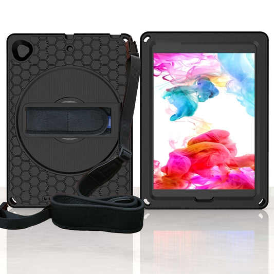 EVA + PC Tablet Case with Shoulder Strap For iPad 10.2 2022 / 2021 / 2020 / 2019 / 10.5(Black) - iPad 10.2 Cases by buy2fix | Online Shopping UK | buy2fix