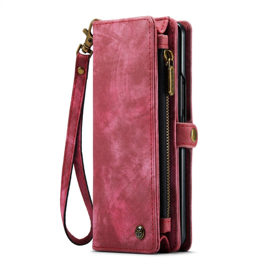 For Samsung Galaxy Z Fold4 CaseMe 008 Detachable Multifunctional Leather Phone Case(Red) - Galaxy Phone Cases by CaseMe | Online Shopping UK | buy2fix