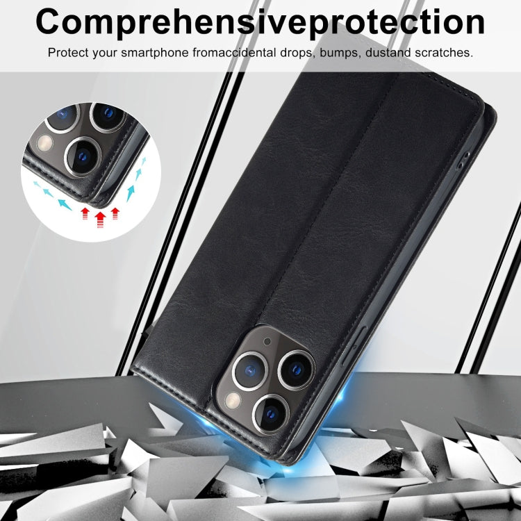 For iPhone 11 Pro Max LC.IMEEKE RFID Anti-theft Leather Phone Case(Black) - iPhone 11 Pro Max Cases by LC.IMEEKE | Online Shopping UK | buy2fix