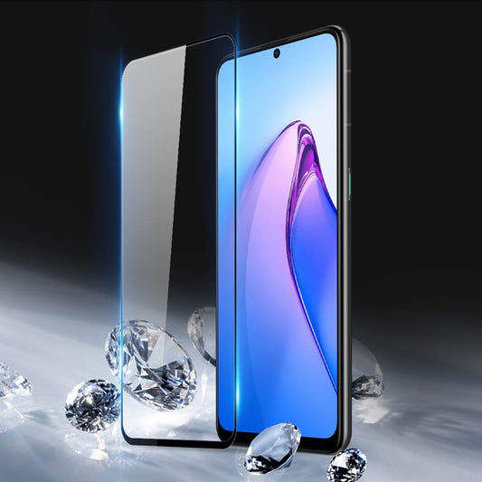 10 PCS For OPPO Reno8 Pro DUX DUCIS 0.33mm 9H Medium Alumina Tempered Glass Film by DUX DUCIS
