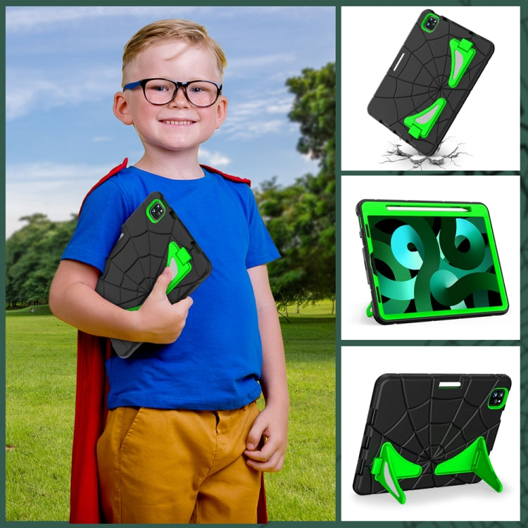 For iPad Pro 11 2018/2020/2021 / Air5 10.9 2022 / Air4 10.9 2020 Shockproof Protective Tablet Case(Black+Green) - iPad Pro 11 (2022/2021) Cases by buy2fix | Online Shopping UK | buy2fix