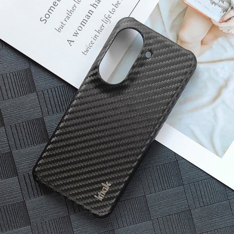 For Asus ZenFone 9 5G IMAK Ruiyi Series Carbon Fiber PU + PC Phone Case by imak