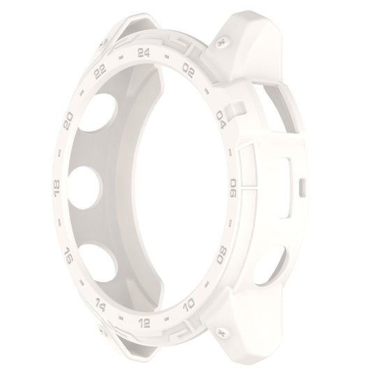 For Garmin Enduro2 / Tactix7 Armor Hollow TPU Watch Case(Lvory White) by buy2fix