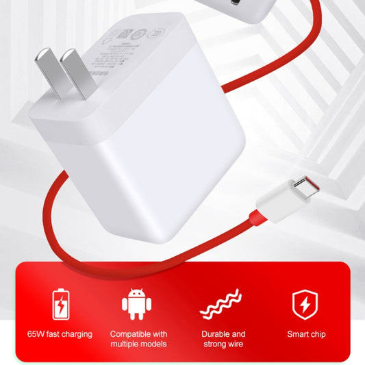 Fast Charging Cable 65W 6A Dual Type-C Interface Charging Data Cable Length:1.5m by buy2fix
