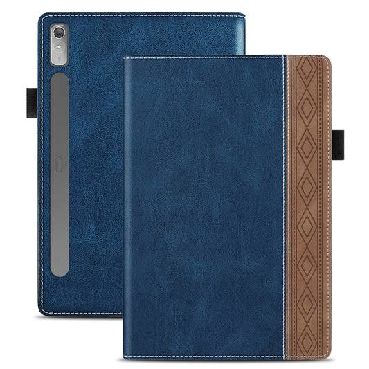 For Lenovo Tab P11 Pro Gen 2 Splicing Series Tablet PC Leather Case(Royal Blue) by buy2fix