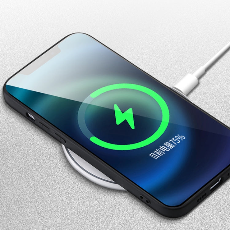 For iPhone 14 Plus Leather Texture Magsafe Phone Case(Green) by buy2fix