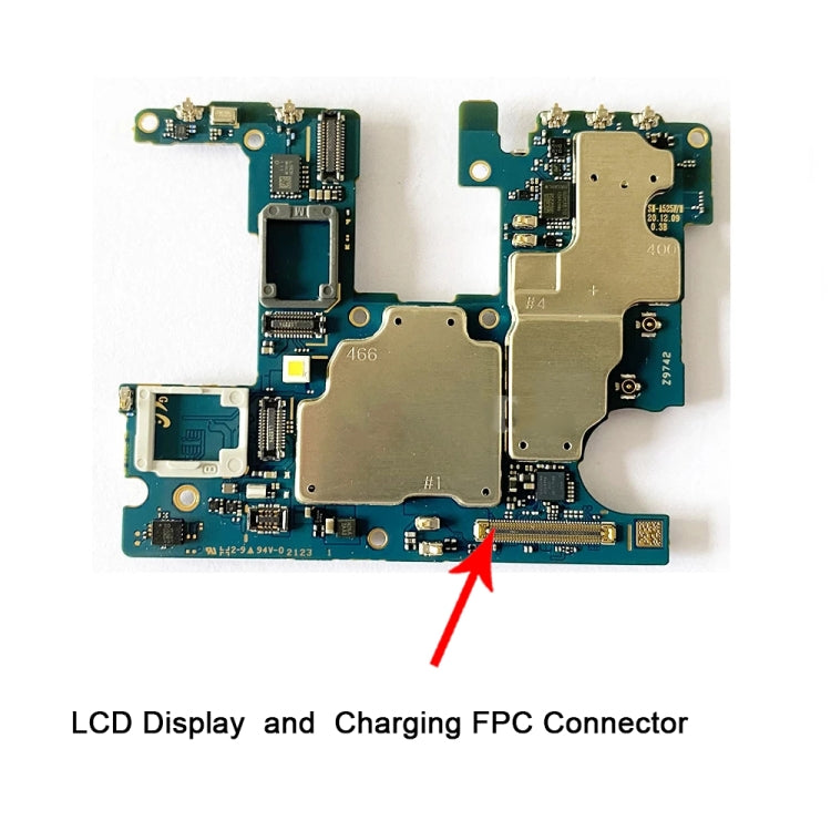For Samsung Galaxy A52 4G SM-A525 10pcs Charging FPC Connector On Motherboard - FPC Connector by buy2fix | Online Shopping UK | buy2fix