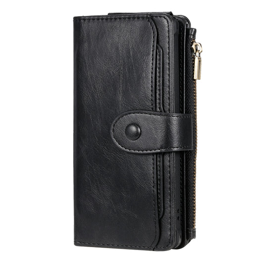 For Galaxy Note 10 Multifunctional Retro Detachable Magnetic Horizontal Flip Leather Case with Card Slots & Holder & Wallet & Photo Frame(Black) - Galaxy Phone Cases by buy2fix | Online Shopping UK | buy2fix