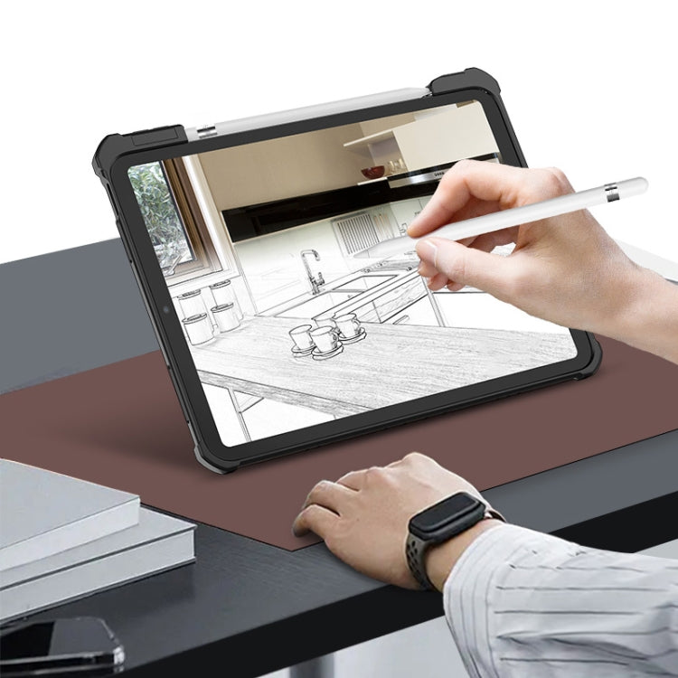 For iPad 2025 / 2022 Explorer Series PC Shockproof Case with Pen Slot(Transparent) - iPad 2025 / 2022 Cases by buy2fix | Online Shopping UK | buy2fix