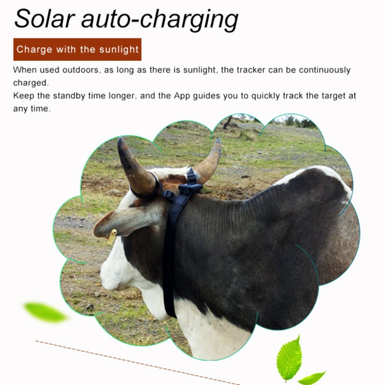 RF-V24 2G Solar GPS Tracking Locator Livestock Tracker with 2G Memory by buy2fix