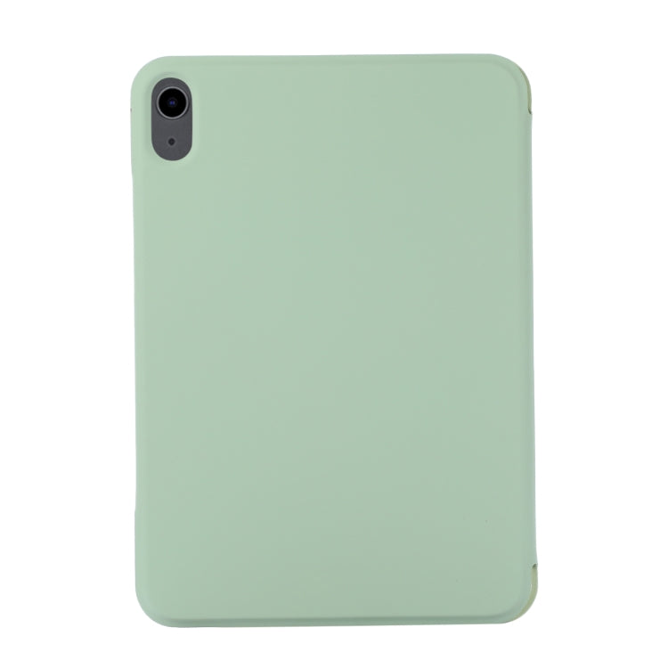For iPad 2025 / 2022 3-fold Magnetic Buckle Leather Smart Tablet Case(Matcha Green) - iPad 2025 / 2022 Cases by buy2fix | Online Shopping UK | buy2fix