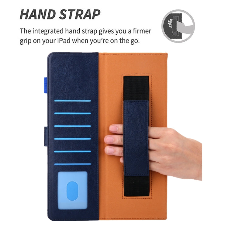 For iPad 2025 / 2022 Solid Color Small Metal Buckle Leather Smart Tablet Case(Royal Blue) - iPad 2025 / 2022 Cases by buy2fix | Online Shopping UK | buy2fix