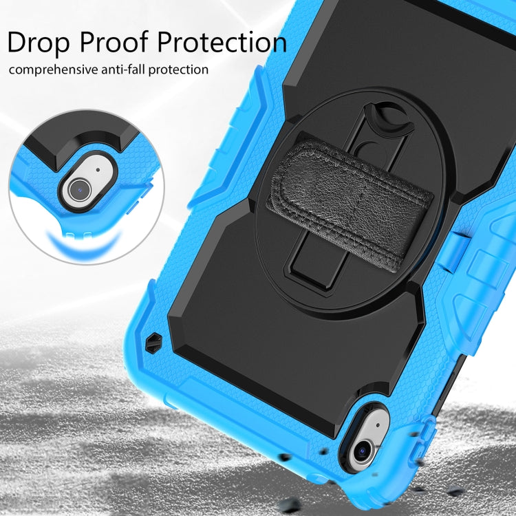 For iPad 2025 / 2022 Silicone + PC Full Body Protection Tablet Case(Blue) - iPad 2025 / 2022 Cases by buy2fix | Online Shopping UK | buy2fix