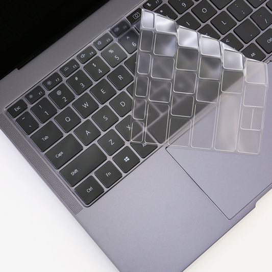 For Huawei MateBook X Pro (2019 / 2020) Transparent and Dustproof TPU Laptop Keyboard Protective Film by buy2fix